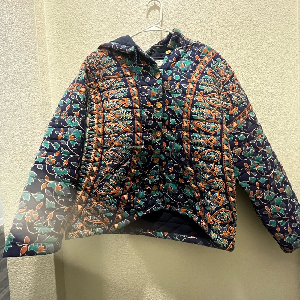 Tapestry Button up Hoodie